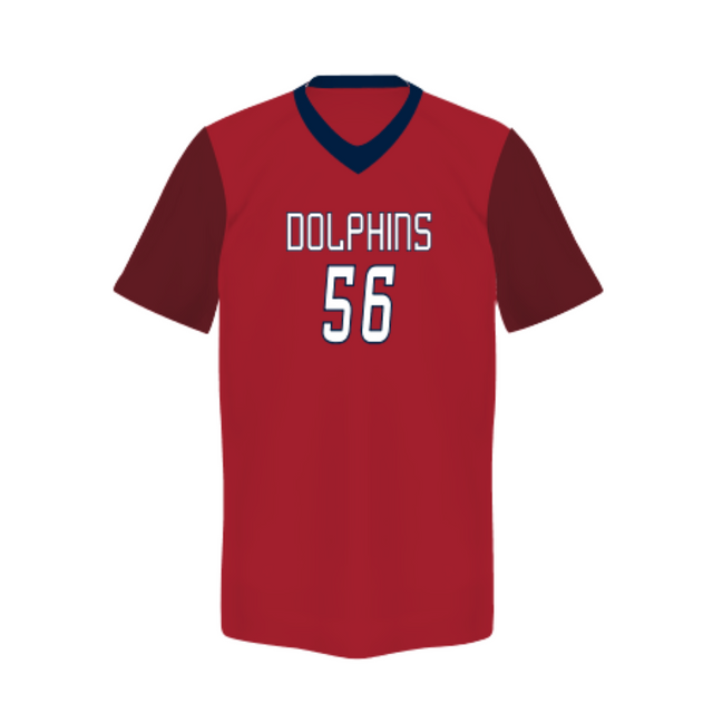 High Five Youth Sublimated Reversible V-Neck Soccer Jersey Team Soccer Jerseys