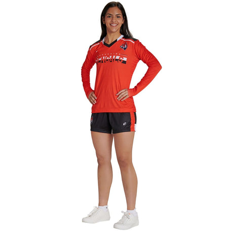 Custom Multi-Sport Loose Short with 5" Inseam Womens, Girls Team Lacrosse Shorts