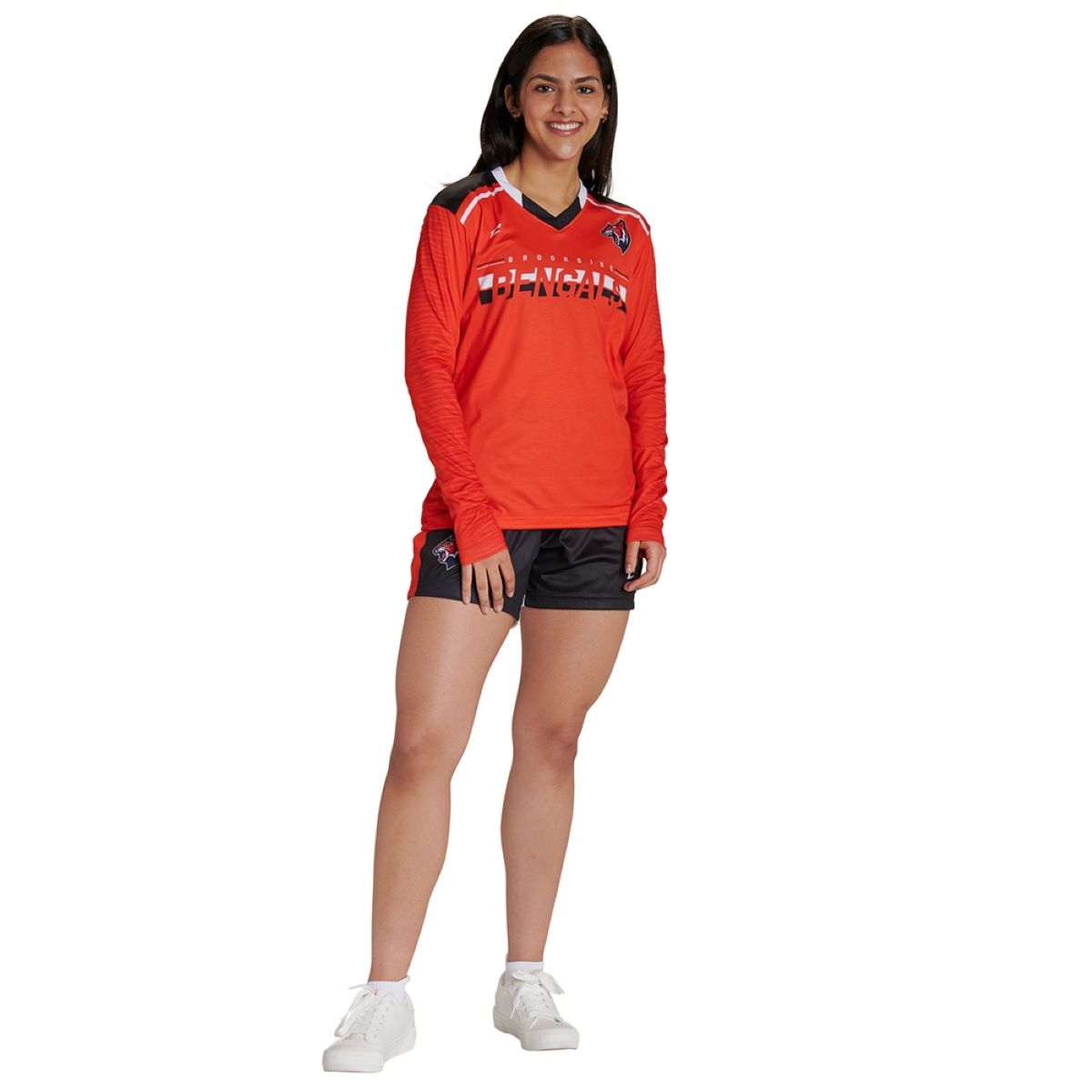 Custom Multi-Sport Loose Short with 5" Inseam Womens, Girls Team Lacrosse Shorts