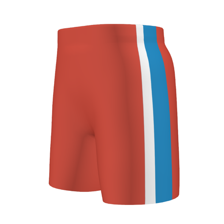 Custom Holloway Youth Sublimated 8" Dek Hockey Shorts Team Ice Hockey Pants