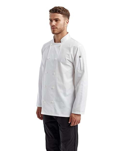 Artisan Collection by Reprime Men's Recycled Chef Coat-2