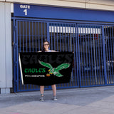 Rico Industries NFL  Philadelphia Eagles Retro 3' x 5' Banner Flag-4