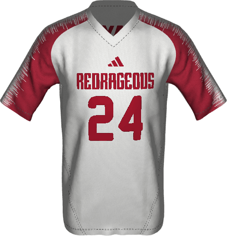 Adidas V-Neck Jersey with Mesh Inserts League Outfitters