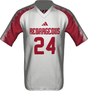 Adidas V-Neck Jersey with Mesh Inserts League Outfitters
