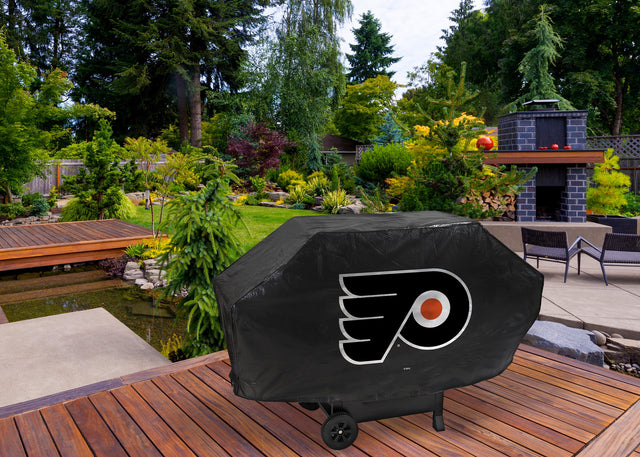 Rico Industries NHL  Philadelphia Flyers Black Deluxe Grill Cover-1