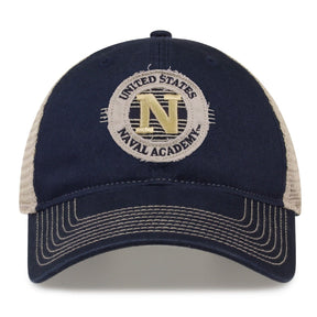 The Game Headwear Navy Circle Design Hat
