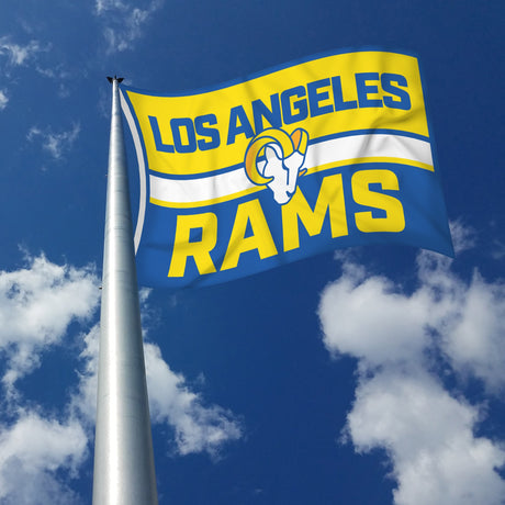 Rico Industries NFL  Los Angeles Rams Bold 3' x 5' Banner Flag-2