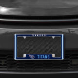 Rico Industries NFL  Tennessee Titans Classic 12" x 6" Chrome License Plate Frame-1