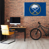 Rico Industries NHL  Buffalo Sabres Standard 3' x 5' Banner Flag-1