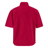 adidas Men's Short Sleeve Quarter Zip Woven Jacket-2