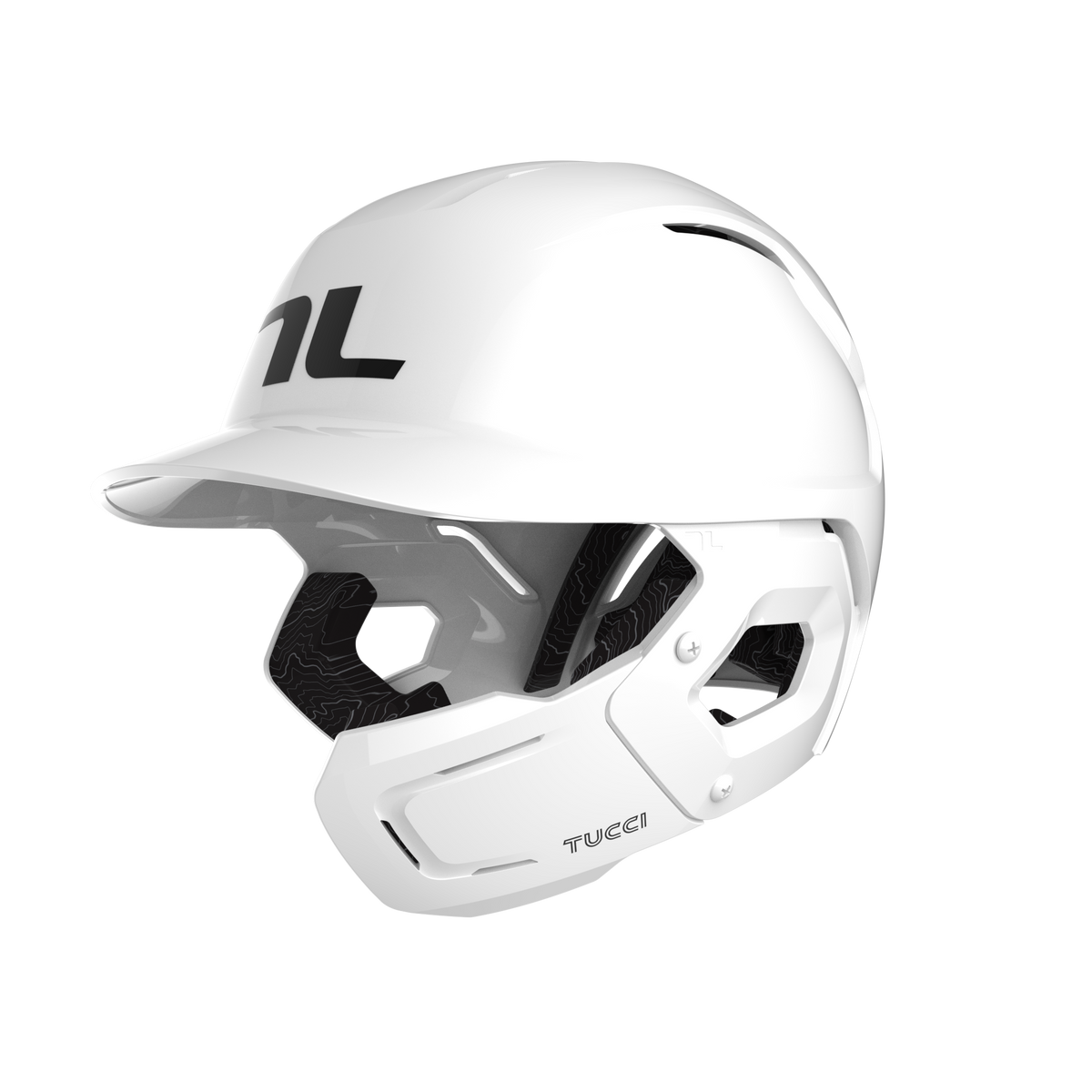 Tucci Potenza Baseball Batting Helmet With Jaw Guard-1