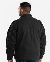 Berne Apparel Men's Highland Washed Gasoline Jacket-2