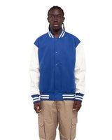 Shaka Wear Men's Letterman Jacket-1