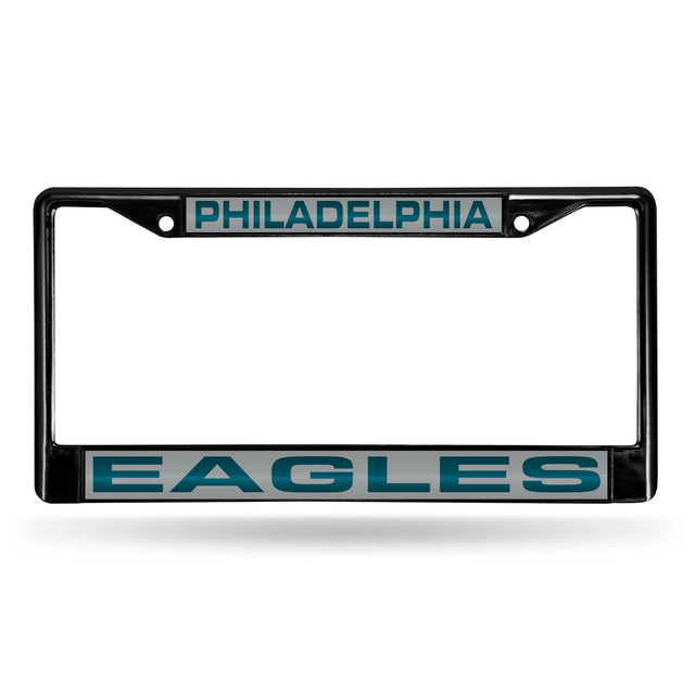 Rico Industries NFL Philadelphia Eagles Laser Cut Chrome License Plate Frame