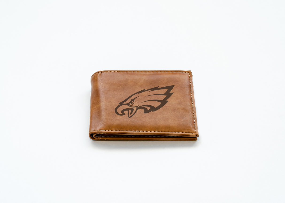 Rico Industries NFL  Philadelphia Eagles  Laser Engraved Billfold Wallet-2