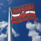 Rico Industries NFL  Tampa Bay Buccaneers Bold 3' x 5' Banner Flag-2