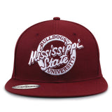 The Game Headwear Mississippi State Contrast Brim Snapback Collection Hat