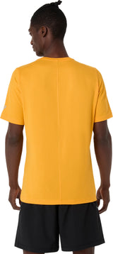 Asics Men's Short Sleeve Hthr Tech Top-2