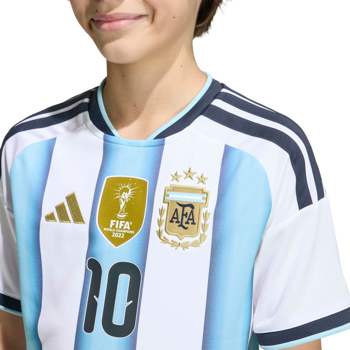 adidas Youth Argentina 26 Home Messi Jersey-4