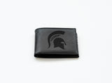 Rico Industries NCAA Michigan State Spartans  Laser Engraved Billfold Wallet-2