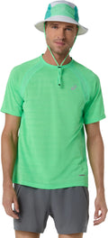 Asics Men's Road Short Sleeve Top-1