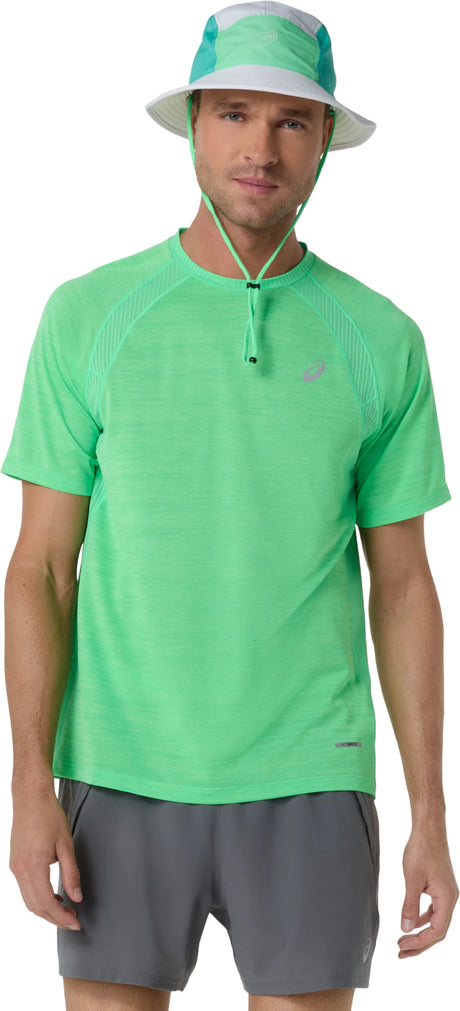 Asics Men's Road Short Sleeve Top-1
