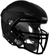 Vicis Adult Zero2 Elite Trench Football Helmet with Titanium Facemask & Oakley Eyeshield Vicis
