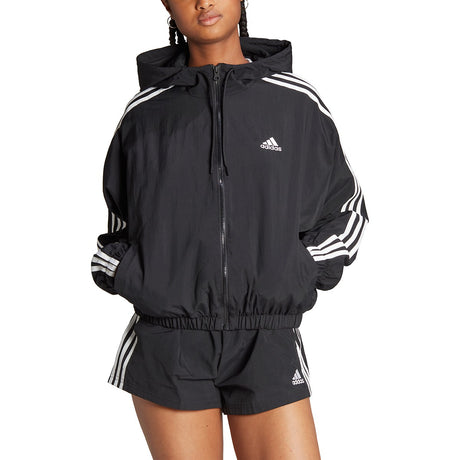 adidas Women's Essentials 3-Stripes Woven Windbreaker adidas