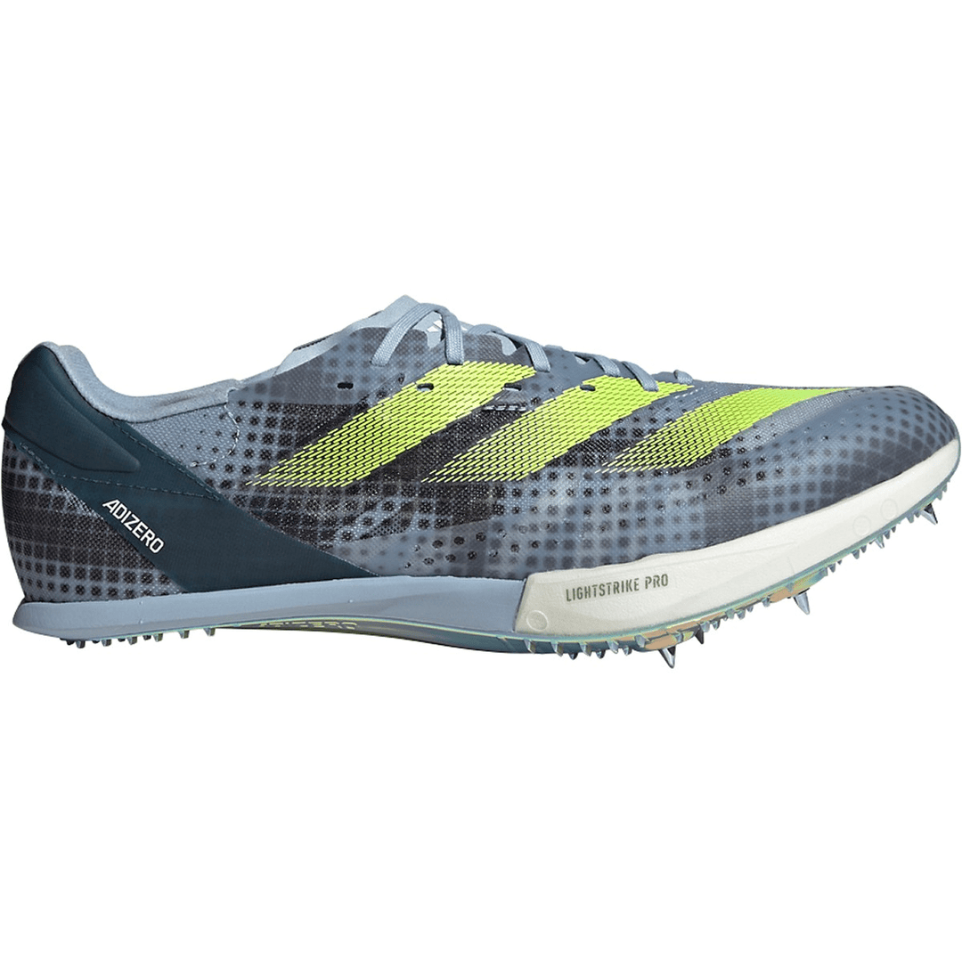 adidas Men s Adizero Prime SP 2.0 Track And Field Lightstrike Sprinting Shoes CLOUD WHITE CORE BLACK GREEN SPARK 4
