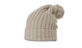 Richardson Chunk Cable Beanie with Cuff & Pom Richardson
