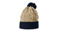Richardson Chunk Twist Knit Beanie with Cuff & Pom Richardson