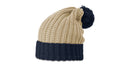 Richardson Chunk Cable Beanie with Cuff & Pom Richardson