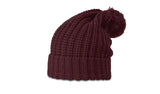 Richardson Chunk Cable Beanie with Cuff & Pom Richardson