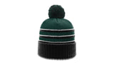 Richardson Striped Beanie with Cuff & Pom Richardson