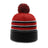 Richardson Striped Beanie with Cuff & Pom Richardson