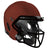 Vicis Adult Zero2 QB Elite Football Helmet with Titanium Facemask & Oakley Eyeshield Vicis
