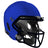 Vicis Adult Zero2 QB Elite Football Helmet with Titanium Facemask & Oakley Eyeshield Vicis