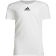 adidas Youth Short Sleeve Pregame Blank Logo Tee adidas
