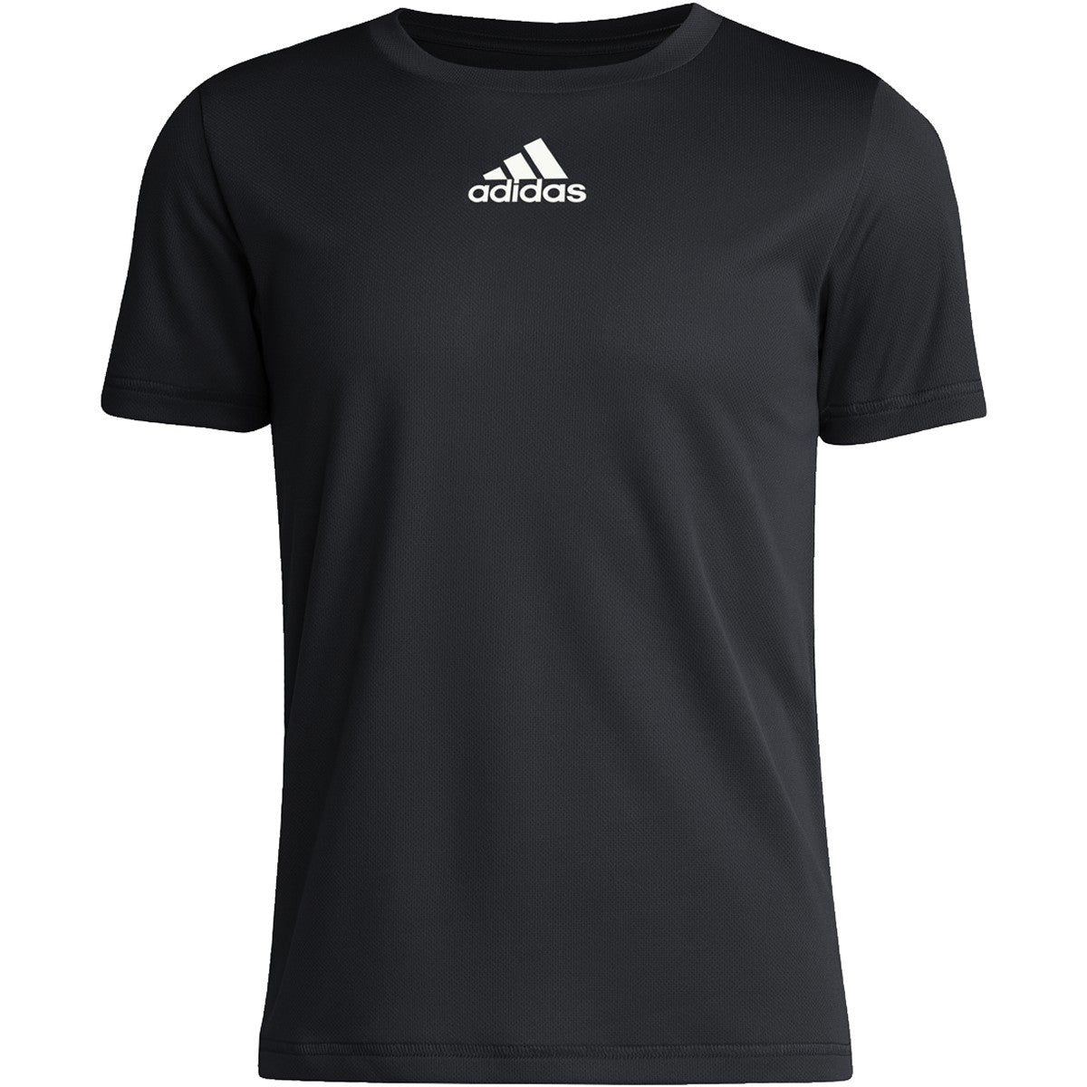 adidas Youth Short Sleeve Pregame Blank Logo Tee adidas