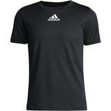 adidas Youth Short Sleeve Pregame Blank Logo Tee adidas