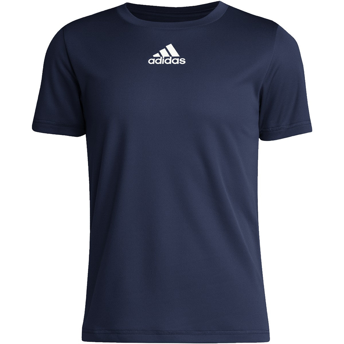 adidas Youth Short Sleeve Pregame Blank Logo Tee adidas