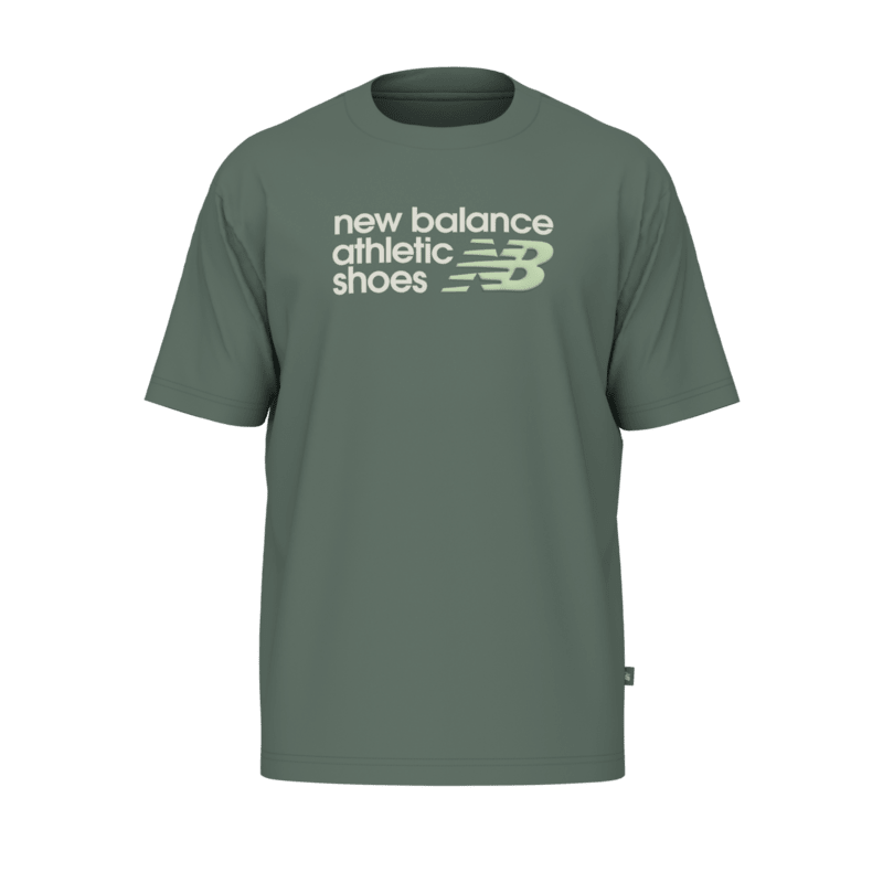 New Balance Men's Athletics Premium Relaxed Chest Logo T-Shirt Mens Apparel Shirts & Tops