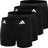 adidas Youth Microfiber 4-Pack Boxer Brief adidas