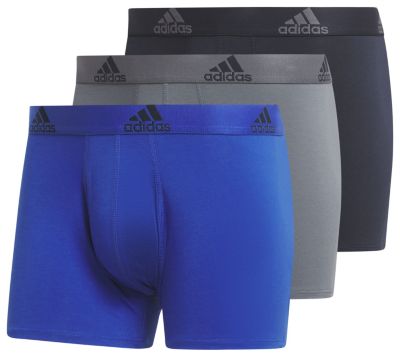 adidas Men's Stretch Cotton 3-Pack Trunk adidas