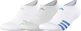 adidas Men's Superlite Stripe 3 3-Pack No Show Socks adidas