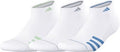 adidas Men's Superlite Stripe 3 3-Pack Low Cut Socks adidas