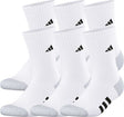 adidas Youth Athletic Cushioned 6-Pack Crew Socks adidas