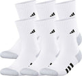 adidas Youth Athletic Cushioned 6-Pack Crew Socks adidas