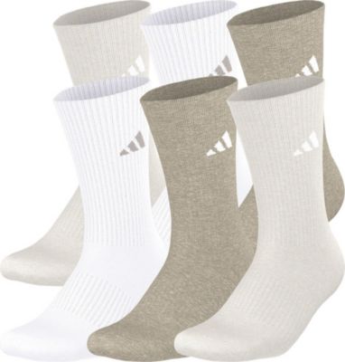 adidas Women's Athletic Cushioned 6-Pack Crew Socks adidas
