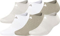 adidas Women's Athletic Cushioned 6-Pack No Show Socks adidas